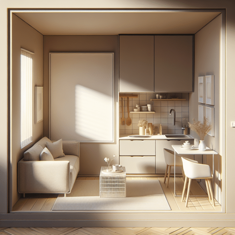tips for styling a small minimalist apartment