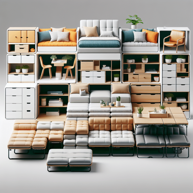 multifunctional furniture pieces for small spaces