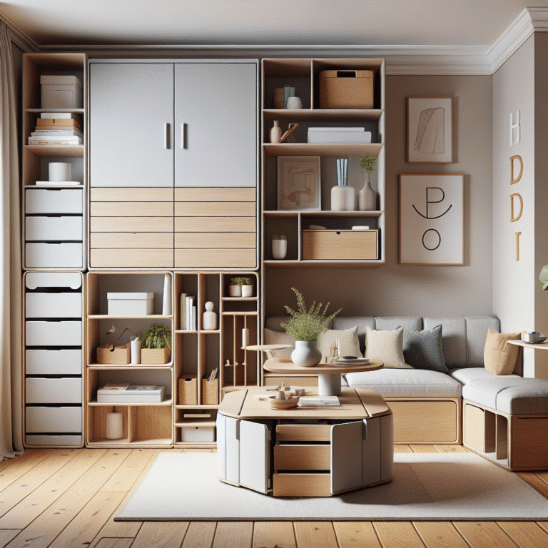 stylish storage solutions for small interiors