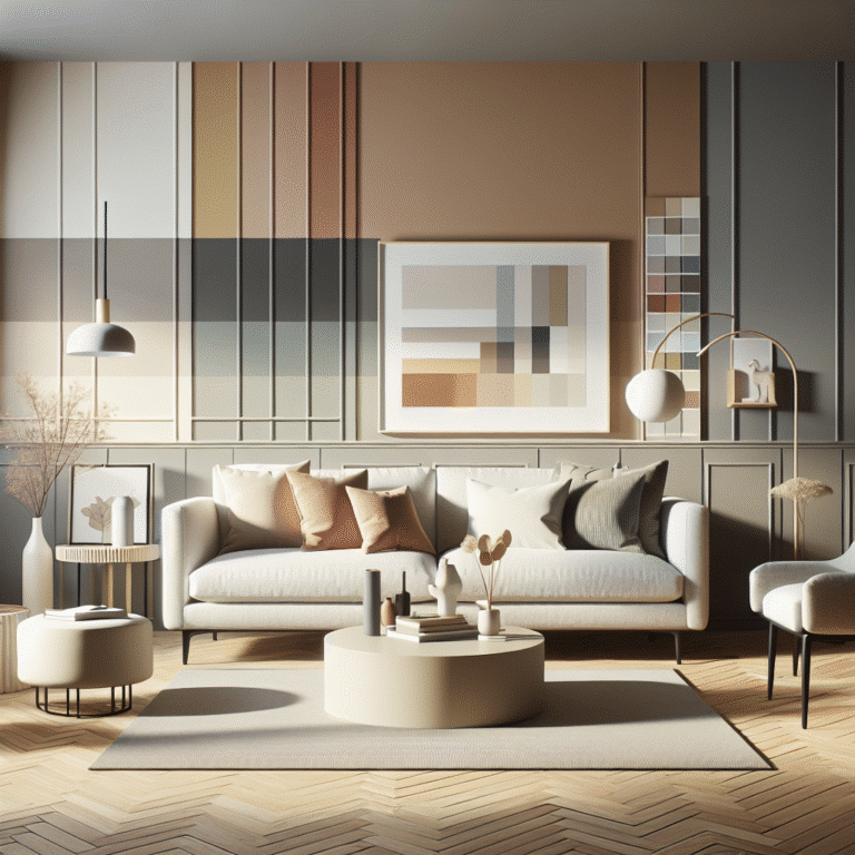 Trending Minimalist Living Room Color Palettes for 2025