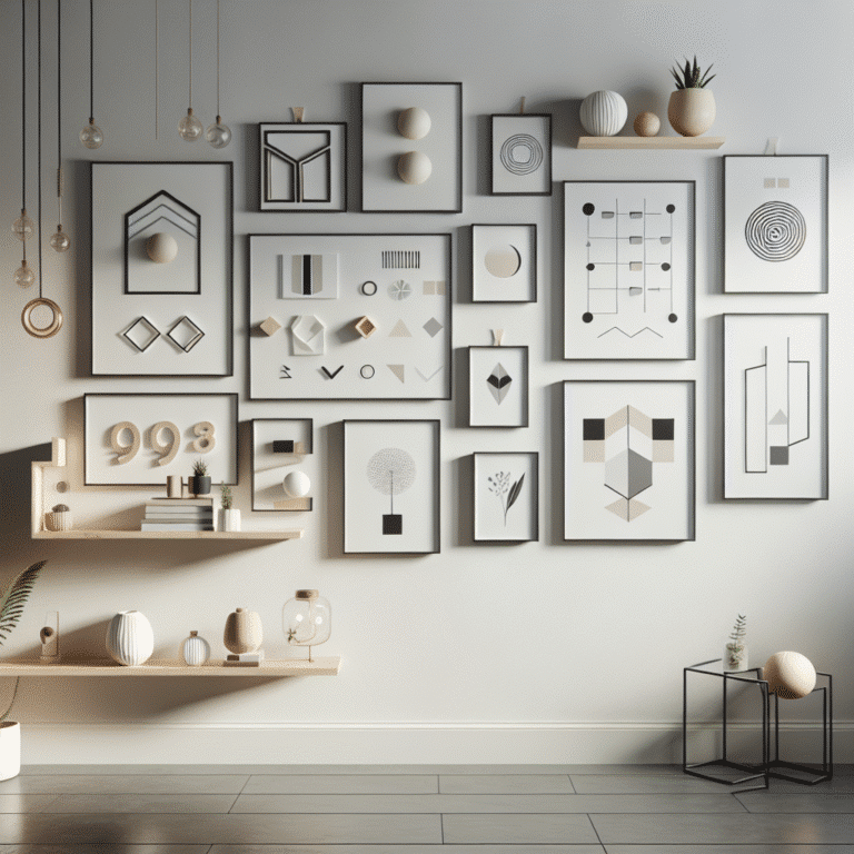 DIY Wall Art for Minimalist Interiors: Creative and Chic Options