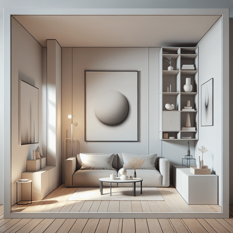 Minimalist Living Room Design Tips for Small Spaces