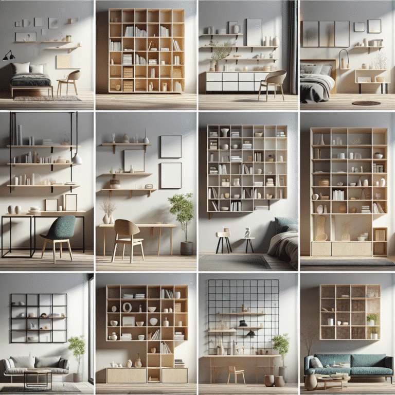 minimalist shelving ideas for every room