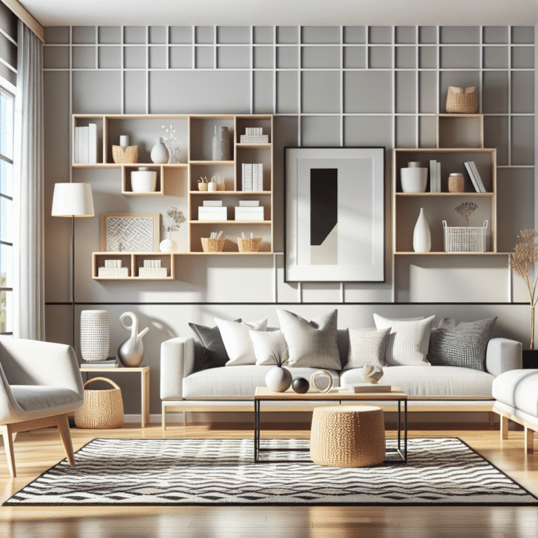 Smart Minimalist Living Room Organization Hacks