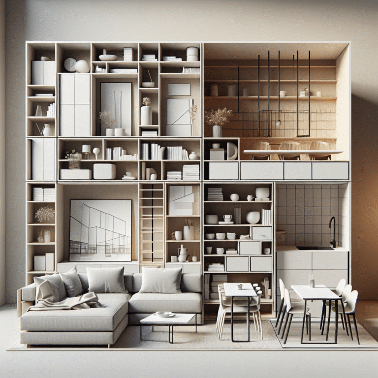 multifunctional furniture pieces for small spaces