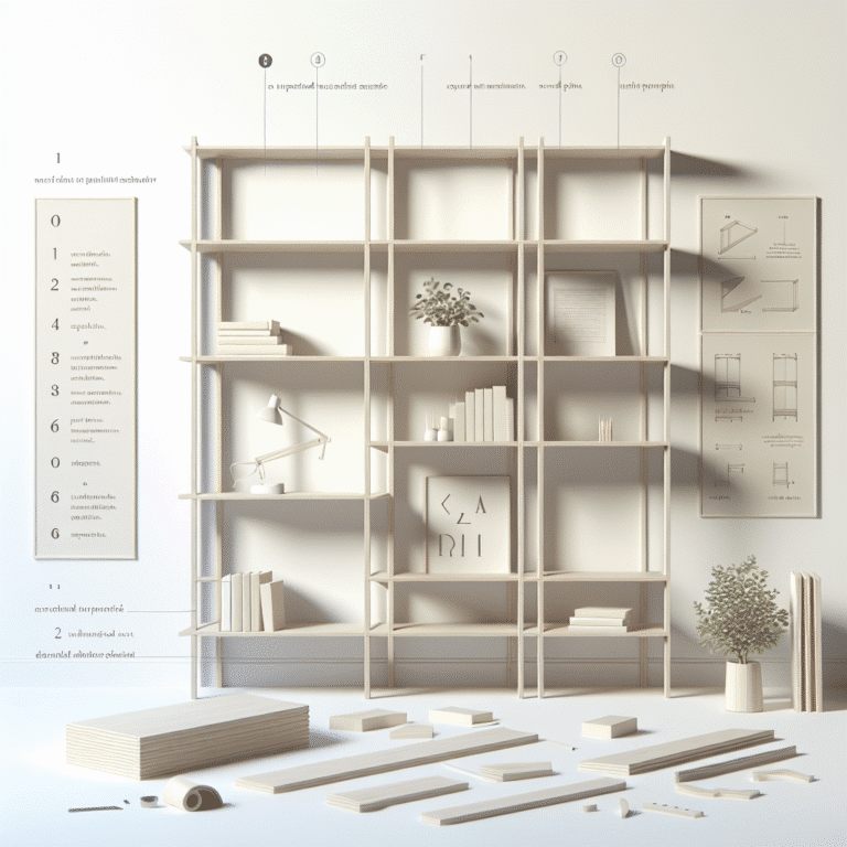 Minimalist Bookshelf DIY Tutorial: Create Your Own Sleek Design