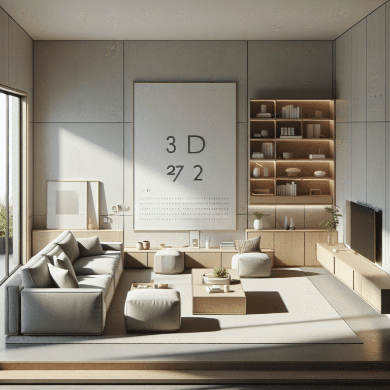 Minimalist Living Room Layouts for Easy Entertaining