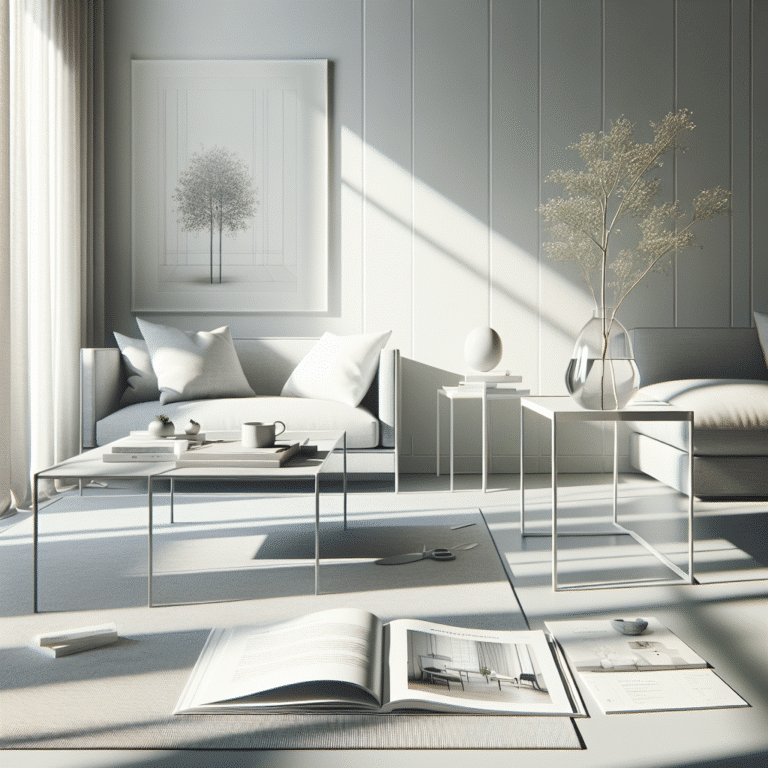 how to maintain a minimalist aesthetic while decluttering