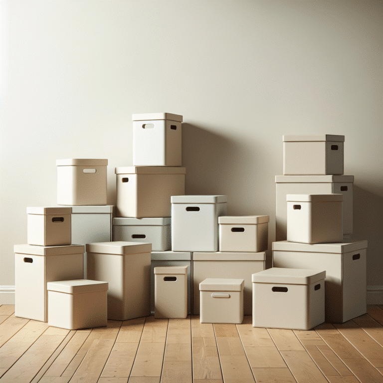 Creating DIY Minimalist Storage Boxes for a Tidy Home
