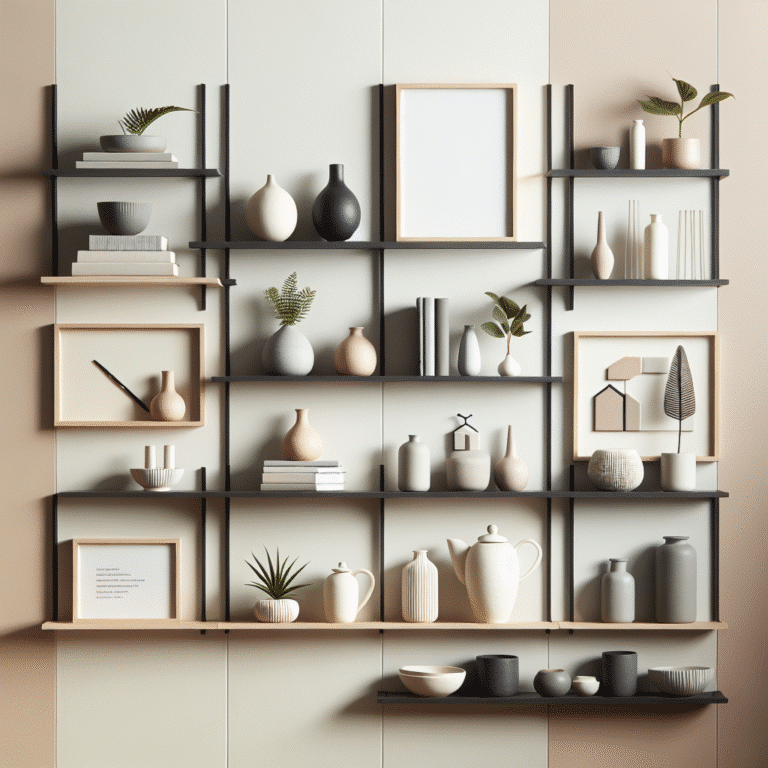 DIY Wall Shelves: A Minimalist Approach to Home Organization