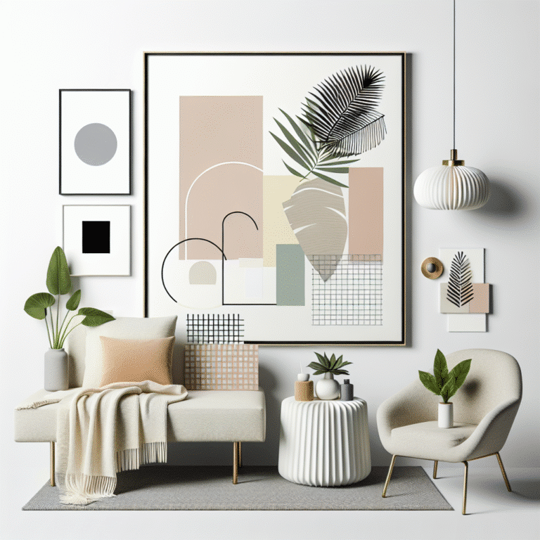 contemporary minimalist wall art inspiration