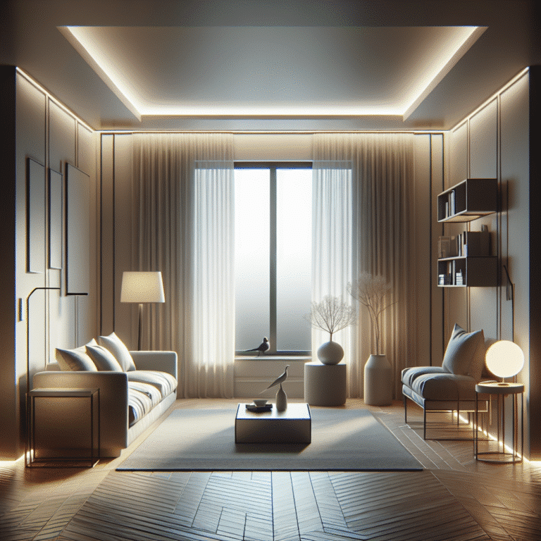 Elegant Minimalist Living Room Lighting Ideas
