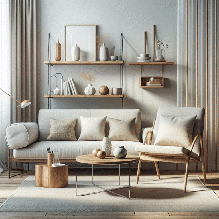 Budget-Friendly DIY Minimalist Furniture: Style Without Breaking the Bank