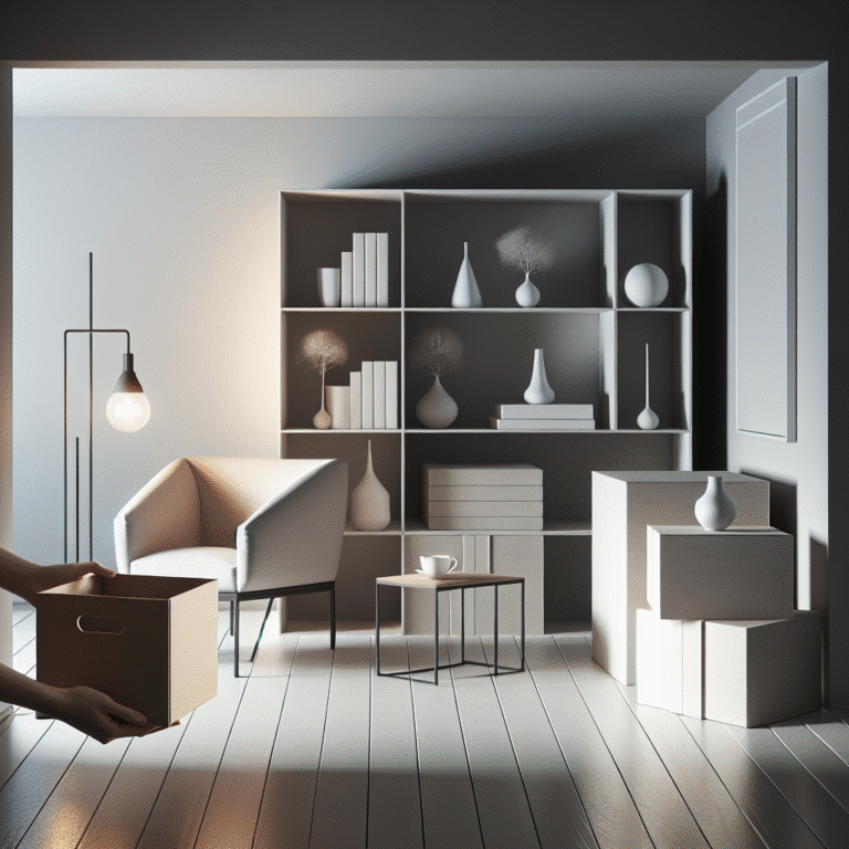 how to maintain a minimalist aesthetic while decluttering
