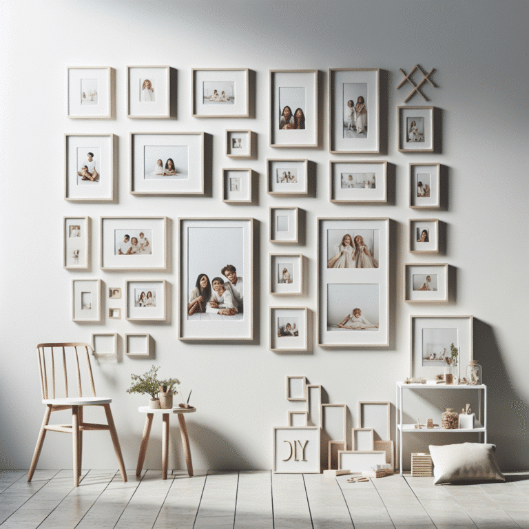 Innovative Minimalist Photo Frame DIY Ideas to Showcase Your Memories