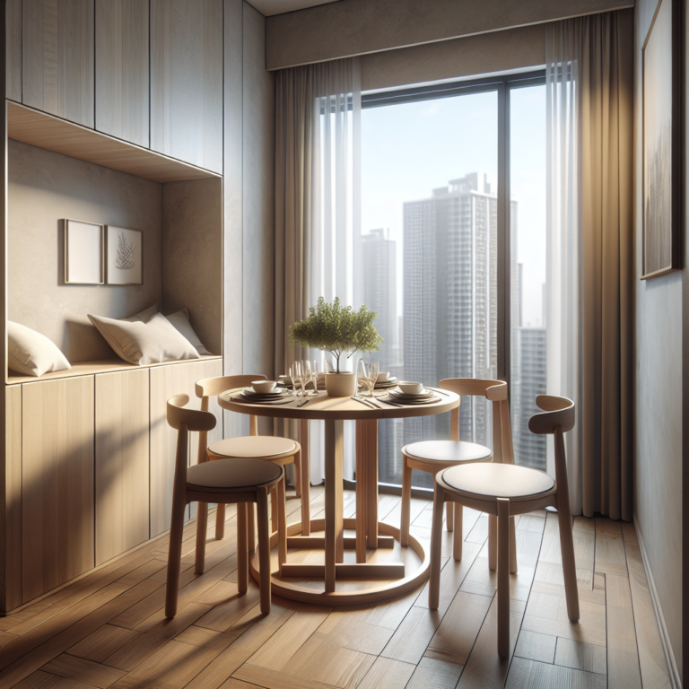 compact dining sets for small apartments