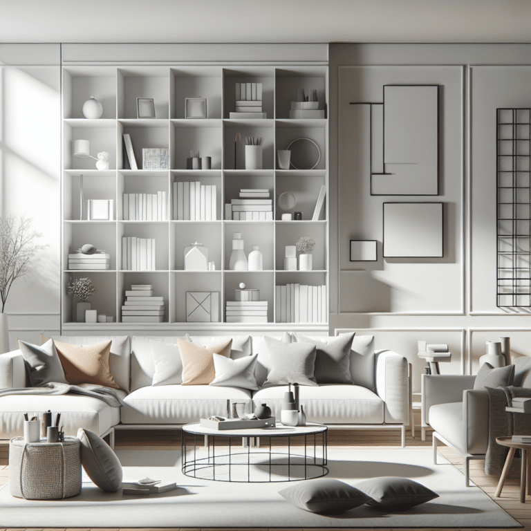 strategies for decluttering your minimalist living room