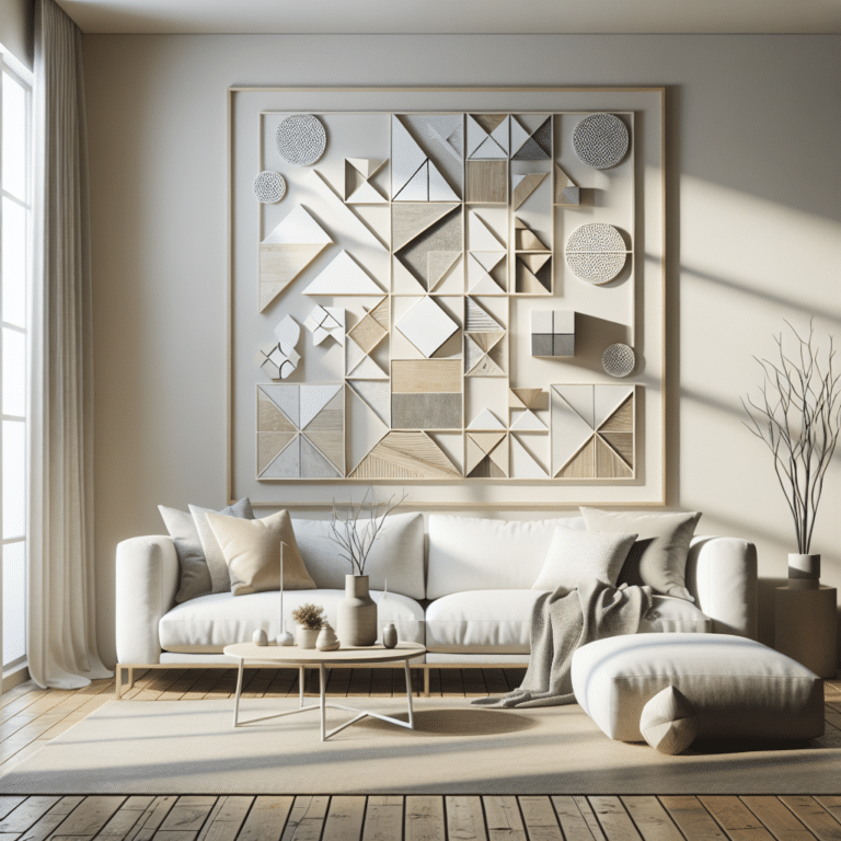 Unique DIY Wall Art for Minimalist Interiors That Inspire