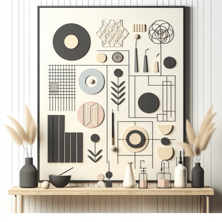 Unique DIY Wall Art for Minimalist Interiors That Inspire
