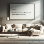 transformative minimalist furniture for adaptable living