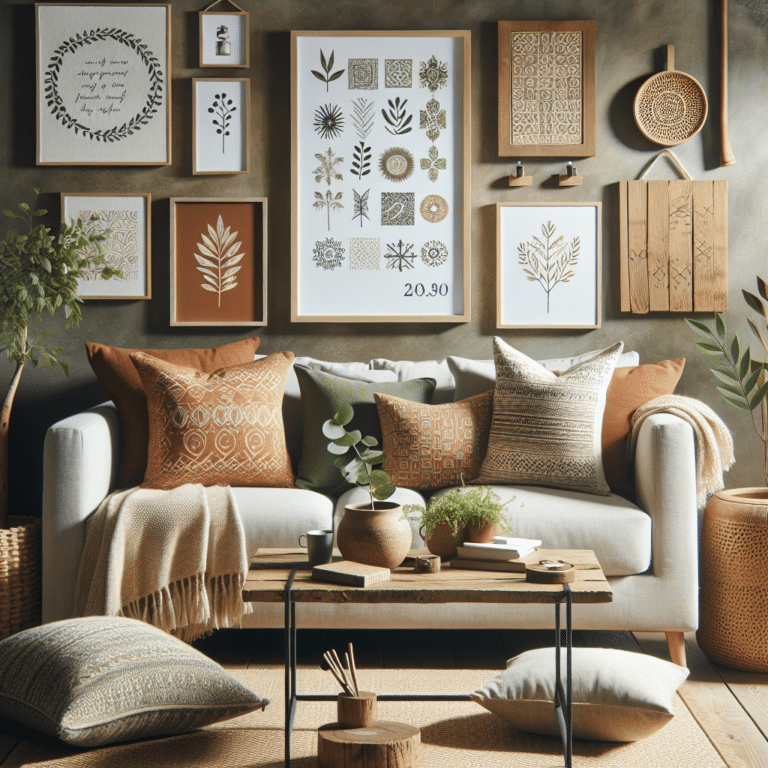 Simple DIY decor for living room to enhance your space
