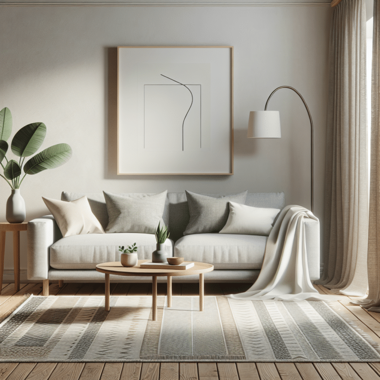 affordable minimalist living room decor ideas