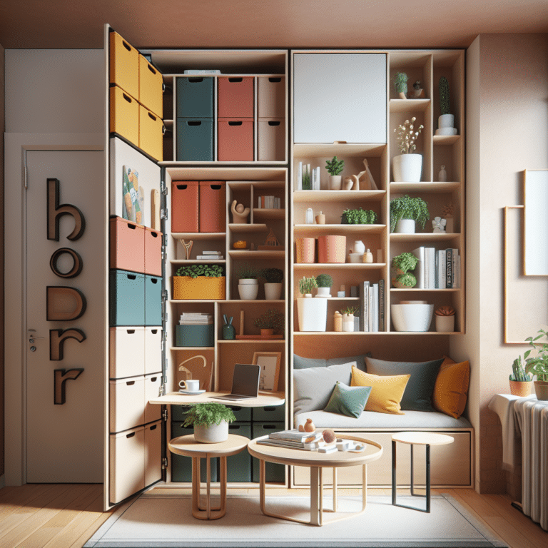 innovative storage hacks for small living