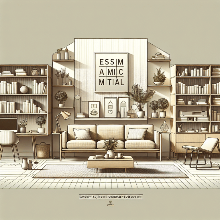 Essential Minimalist Home Organization Strategies