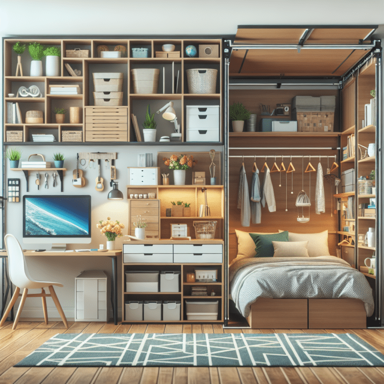 innovative storage hacks for small living