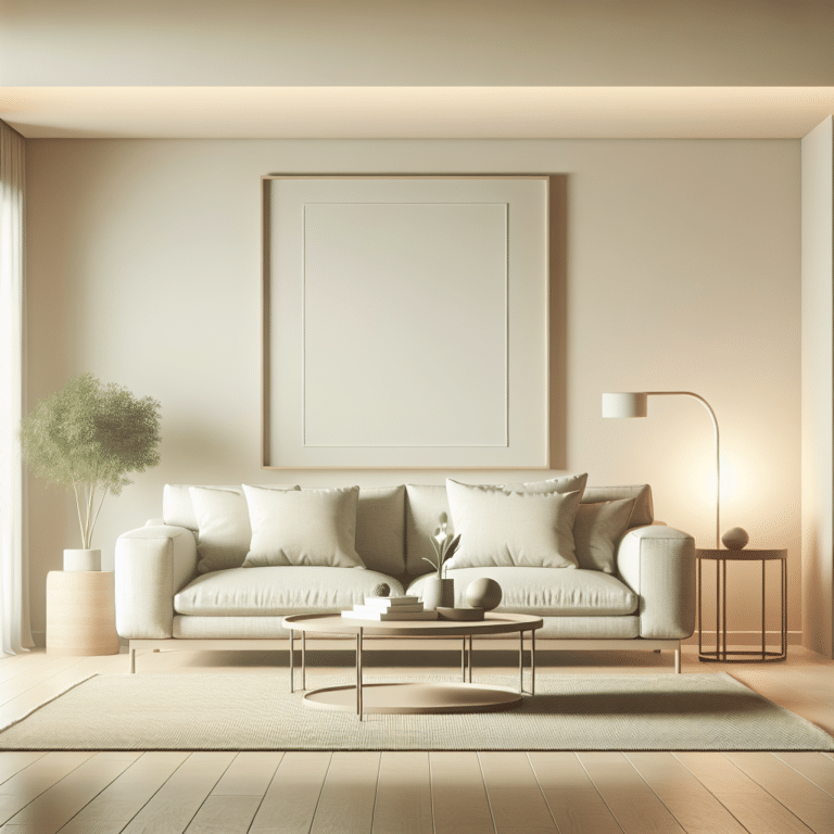 combining comfort and simplicity in your living room design