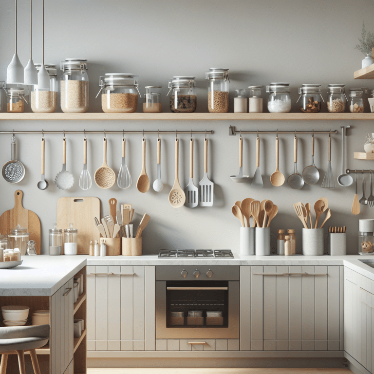 DIY Minimalist Kitchen Organizers to Maximize Storage