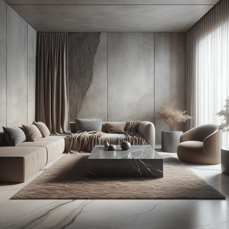exploring texture in minimalist living room designs