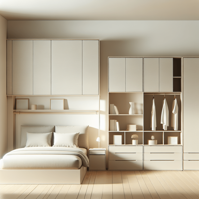 minimalist bedroom furniture that saves space