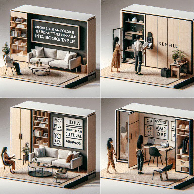 innovative folding furniture ideas for tiny homes