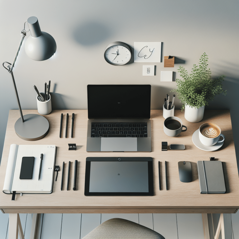 Designing a DIY Minimalist Desk Setup for Productivity