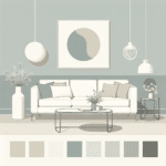 minimalist color palettes for a stylish living room